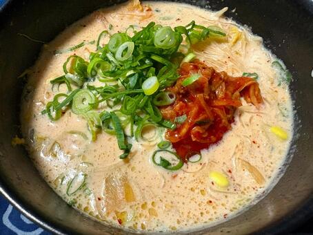 レンジで担々麵２ 担々麺,麺,辛いの写真素材