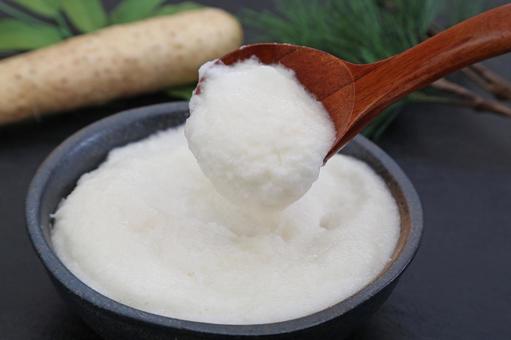 とろろ とろろ,山芋,すりおろしの写真素材