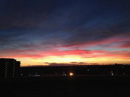 Spectacular sunset, JPG