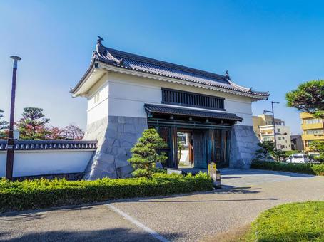 【愛知県】岡崎市・岡崎城 岡崎城,東隅櫓,岡崎市の写真素材