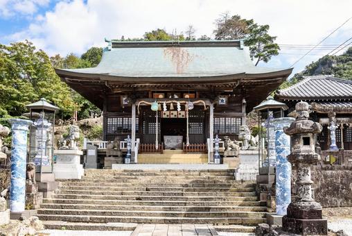 有田陶山神社 陶山神社,神社,鳥居の写真素材