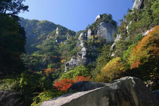 昇仙峡 昇仙峡 昇仙峡,紅葉,秋の写真素材