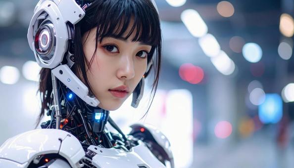 戦士・兵士型サイボーグ(日本人女性) 戦士・兵士型サイボーグ(日本人女性)の写真