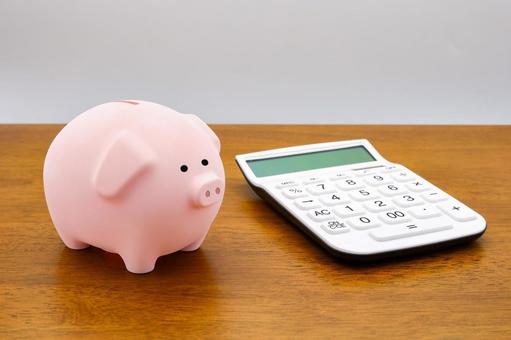 お金に関する背景画像 お金に関する背景画像 お金,電卓,計算の写真素材