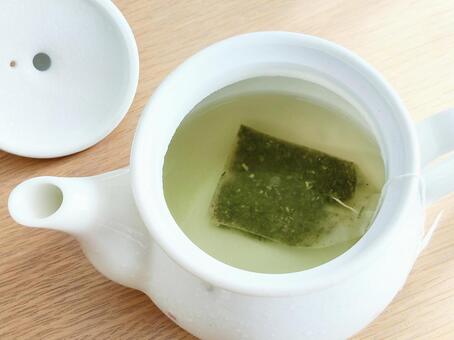 風邪予防に緑茶 風邪予防,緑茶,カテキンの写真素材