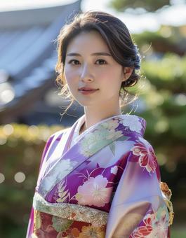 着物 日本人女性 kimono 着物 日本人女性 kimonoの写真