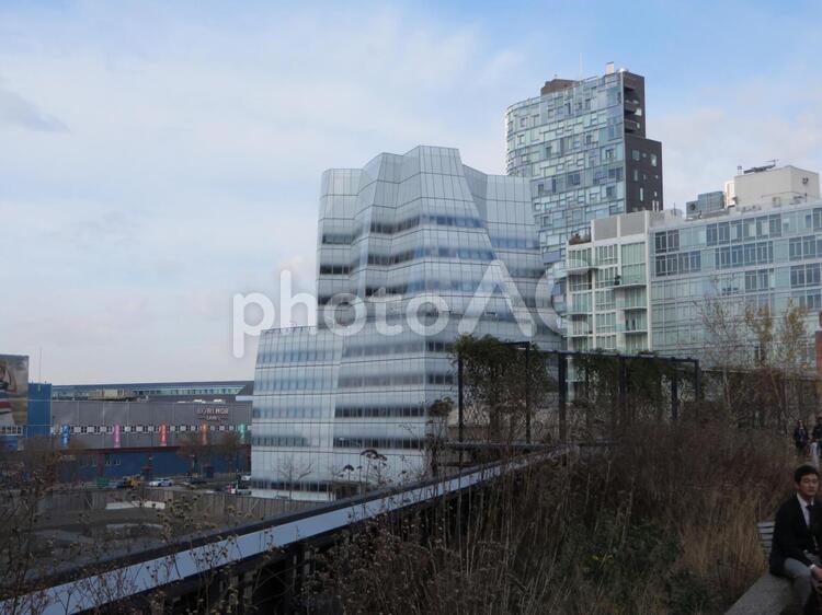 外国の風景 アメリカ,ニューヨーク,ビルの写真素材