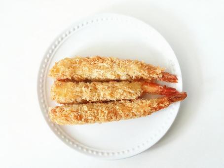 照片, 炒虾仁, 油炸食品, 小菜, 
