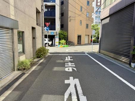 台東区の裏通り 台東区の裏通りの写真