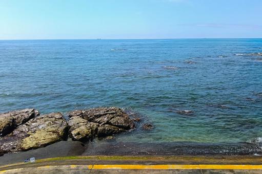 御前崎と海 御前崎と海 御前崎,御前崎灯台,静岡県の写真素材