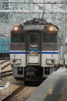 特急　はまかぜ　キハ１８１系の写真