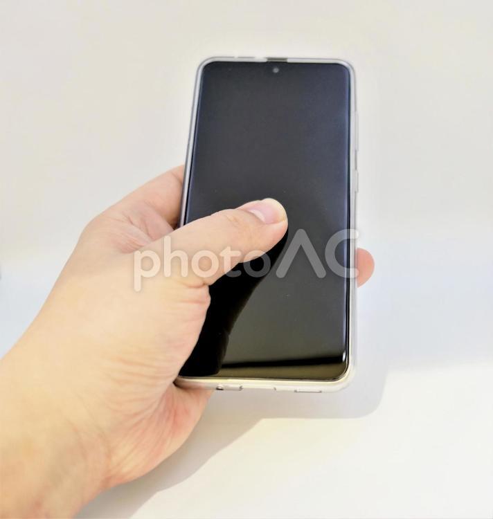 スマホ操作　イメージ　素材 スマホ,スマートフォン,イメージの写真素材