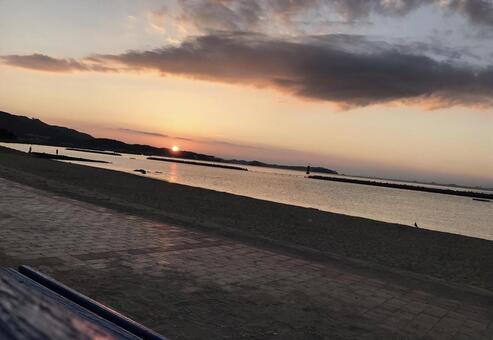 夕焼け 夕焼けの写真
