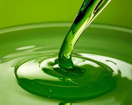 緑の液体 緑の液体の写真