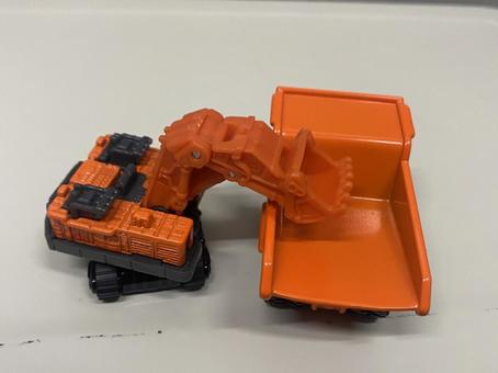 工事車輌のミニカー 模型 ダンプカー 工事車輌のミニカー 模型 ダンプカー 工事車輌のミニカー,ミニカー,模型の写真素材