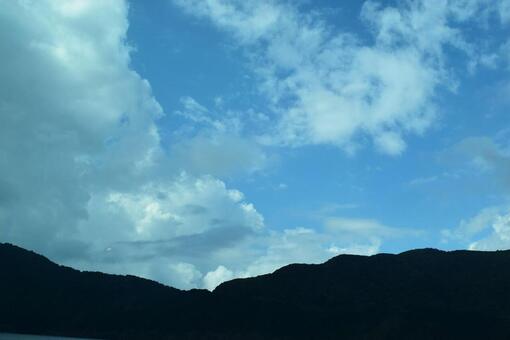 青空と雲と山5 青空と雲と山5の写真