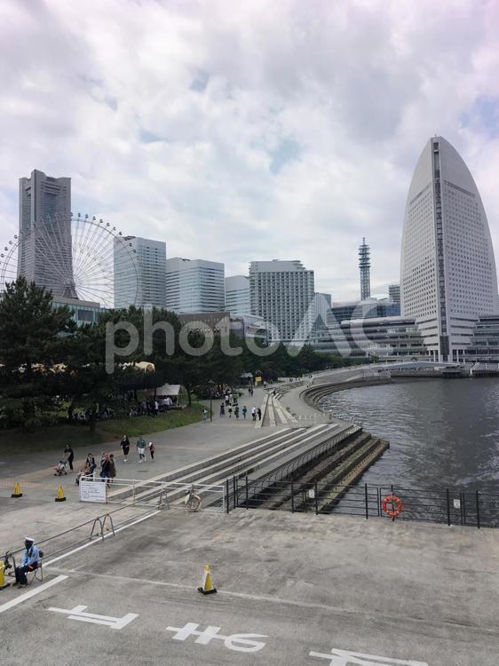 みなとみらい　横浜 横浜,港,景色の写真素材