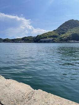 広島の海 広島の海 景色,風景,海の写真素材