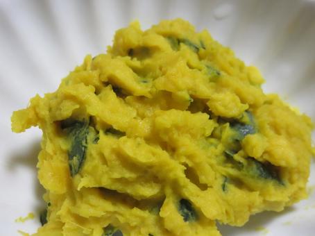 かぼちゃサラダ かぼちゃサラダ かぼちゃ,サラダ,献立の写真素材