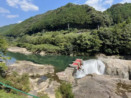 長篠堰堤 長篠堰堤 長篠堰堤,堰堤,愛知の写真素材
