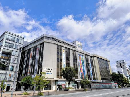 山陽姫路駅、山陽百貨店 山陽百貨店,デパート,ターミナルの写真素材