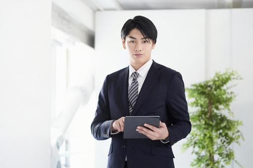Japanese male businessman looking at the camera with a serious expression, JPG Japanese male businessman looking at the camera with a serious expression, business, male, businessman, JPG