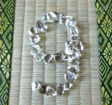 クリスタルナンバー　９ クリスタル,水晶,天然石の写真素材