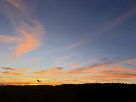 夕暮れ 夕暮れの写真