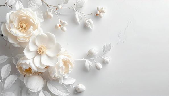 花のコピースぺースの写真