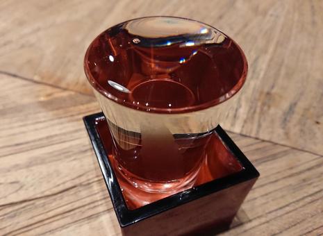 日本酒　升酒 升酒,冷酒,日本酒の写真素材