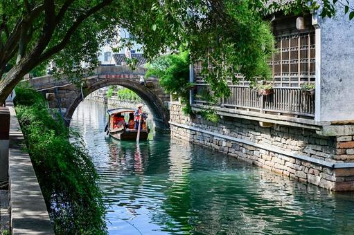 蘇州・平江路歴史地区 蘇州・平江路歴史地区 蘇州,平江路,平江河の写真素材
