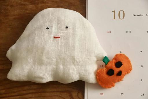 カレンダー 10月ハロウィンイメージ カレンダー 10月ハロウィンイメージ ハロウィン,ジャックオーランタン,10月の写真素材