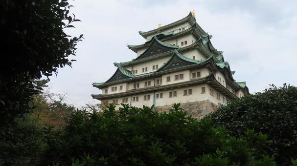 名古屋城　天守　大天守 名古屋城,尾張徳川家,御三家の写真素材