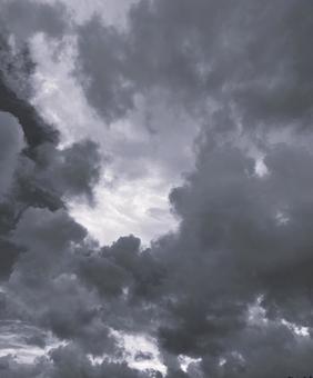 モノクロ 雲 モノクロ 雲の写真