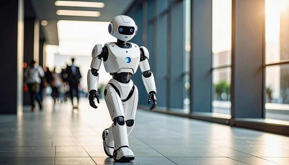 二足歩行のロボット 二足歩行のロボットの写真