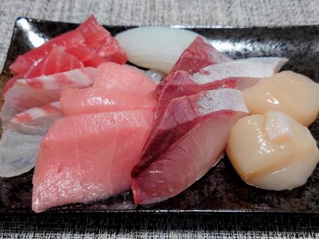 お造り盛り合わせ お造り盛り合わせ 刺し身,お造り,魚の写真素材