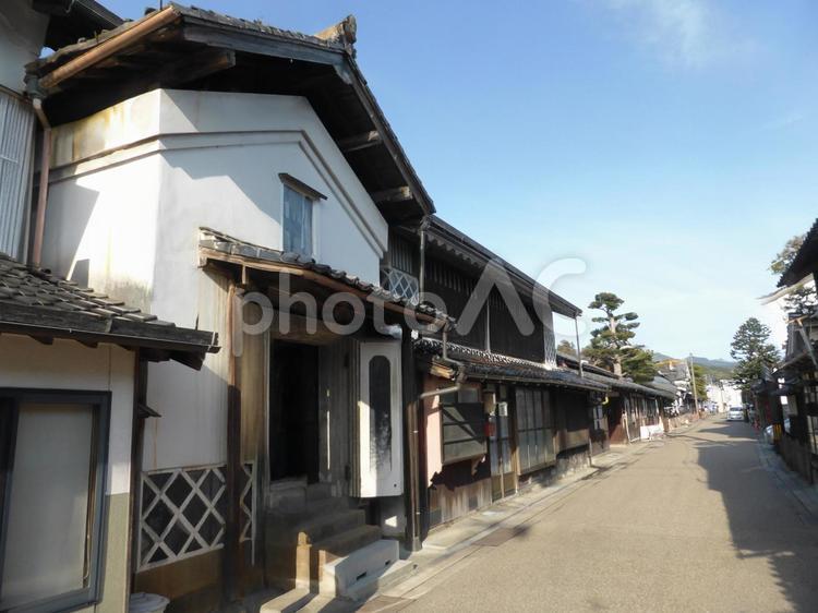 島根県　出雲　平田　木綿街道 木綿街道,出雲,島根県の写真素材