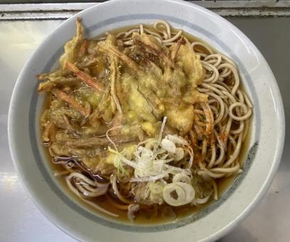 そば ごぼう天 そば ごぼう天 そば,お蕎麦,ごぼう天そばの写真素材