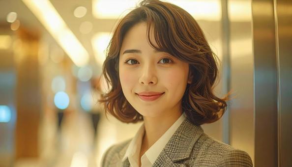 昭和の情景 エレベーターガール 昭和の情景 エレベーターガールの写真