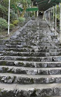 石の階段の写真