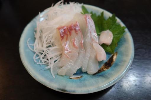 Sea bream sashimi, JPG