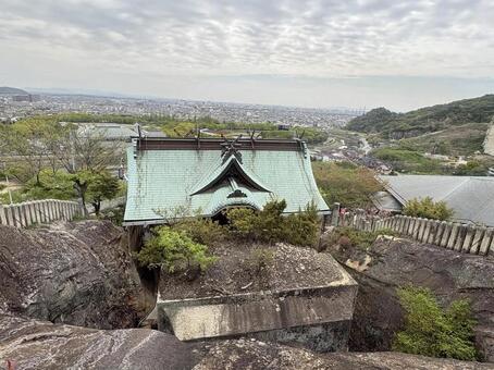 石の宝殿 石の宝殿,生石神社,浮石の写真素材