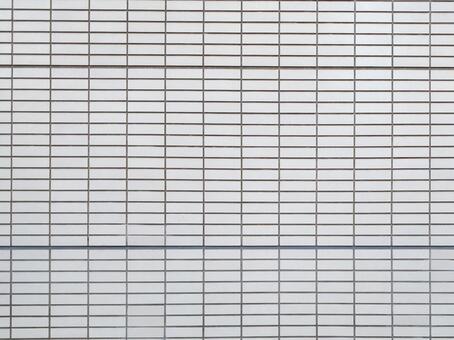 白い外壁のブロック タイル,ブロック,外壁の写真素材