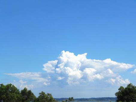 夏の空 夏の空の写真