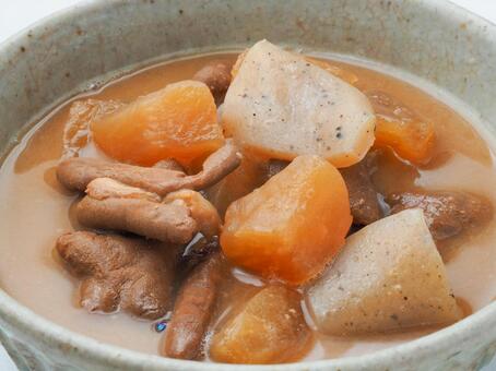 モツ煮 もつ,煮込み,もつ煮の写真素材