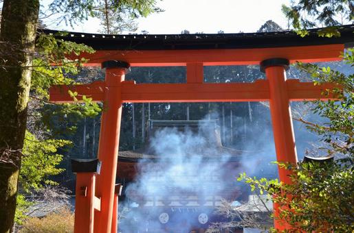 丹生都比賣神社の鳥居 丹生都比賣神社の鳥居の写真