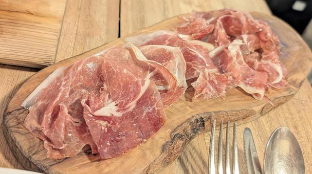 Raw ham, JPG