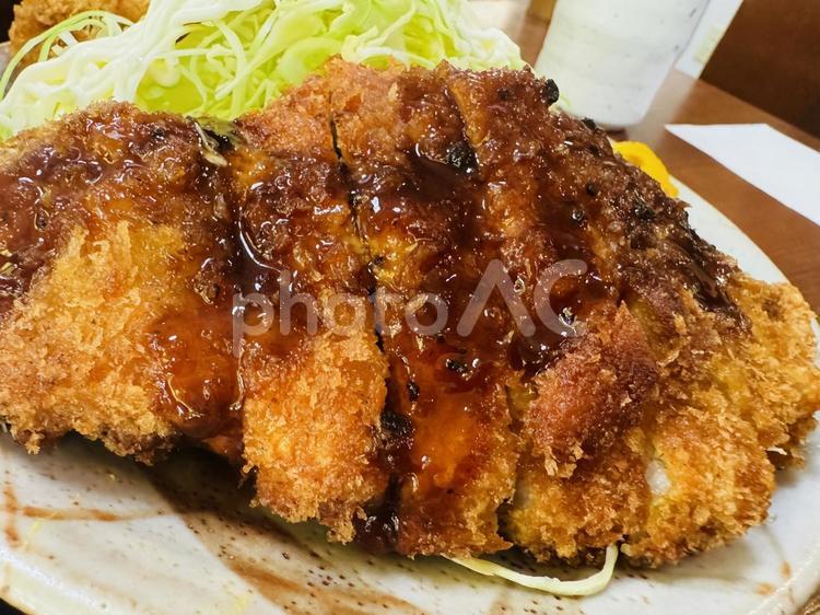 とんかつ(竹亭) とんかつ,肉,定食の写真素材