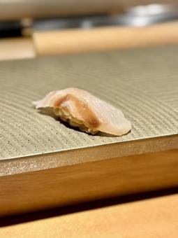 白身魚の握り 白身魚の握りの写真