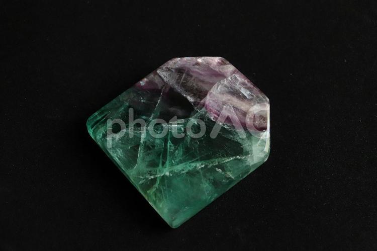 天然石　フローライト 天然石,フローライト,蛍石の写真素材